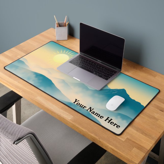 Gipfelstürmer Mountain Peak Adventure Desk Mat (Office 2)