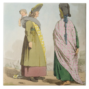 Gipsies, plate 25 from Volume I of 'The Manners, C Tile