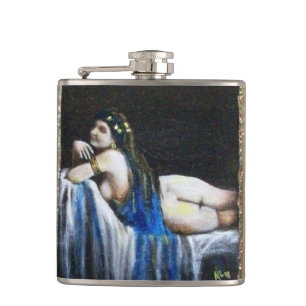 GIPSY BLUE HIP FLASK
