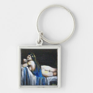 GIPSY BLUE KEY RING