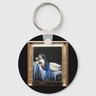 GIPSY BLUE KEY RING