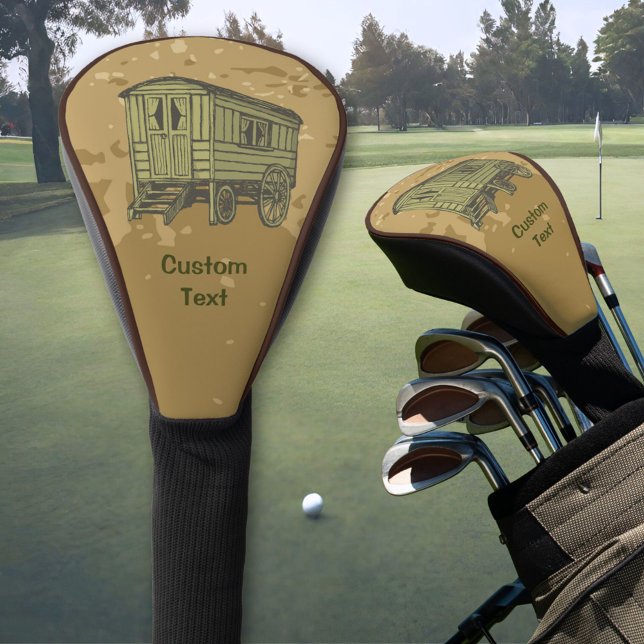 Gipsy Caravan Wagon Golf Head Cover (Creator Uploaded)