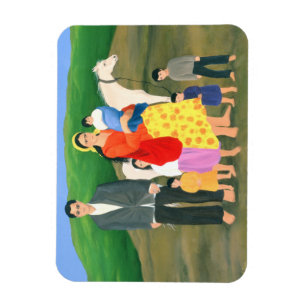 Gipsy Family 1986 Magnet