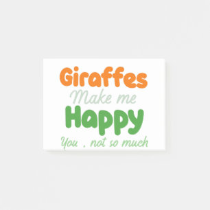 giraffa post-it notes