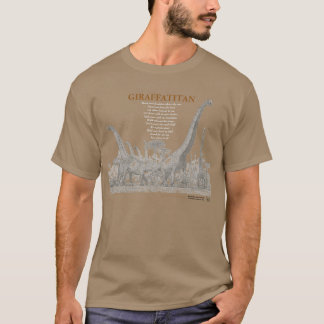 Giraffatitan Your Inner Dinosaur Shirt Greg Paul 2