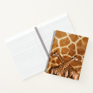 Giraffe 1A Spiral Notebook