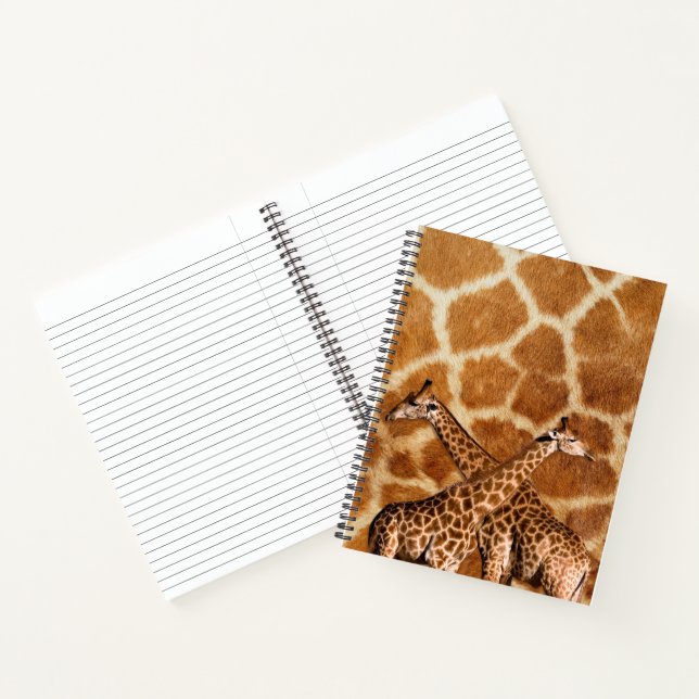 Giraffe 1A Spiral Notebook (Inside)