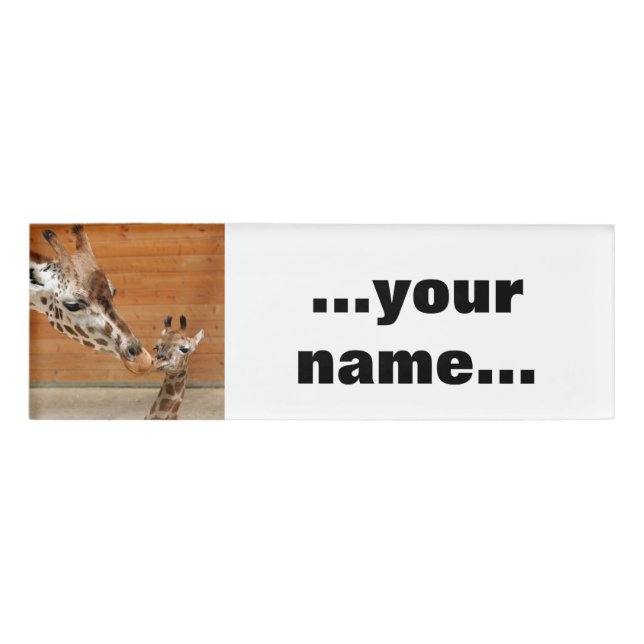 Giraffe_20151101_by_JAMFoto Name Tag (Front)