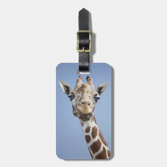 Giraffe 2 luggage tag (Front Vertical)