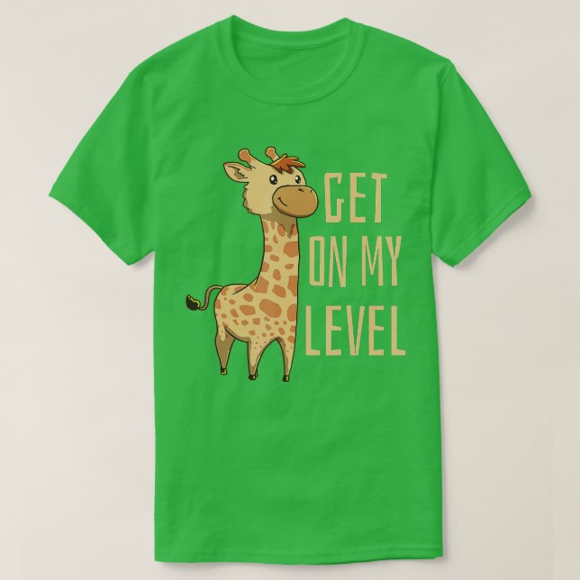 Giraffe  - 4  T-Shirt (Design Front)