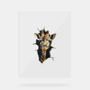 Giraffe _7 acrylic sign