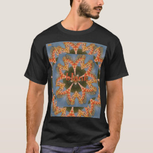 Giraffe Abstract Art Print T-Shirt
