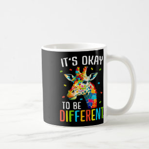 Giraffe Acceptance Kids Boys Girls Its Ok To Be Di Coffee Mug