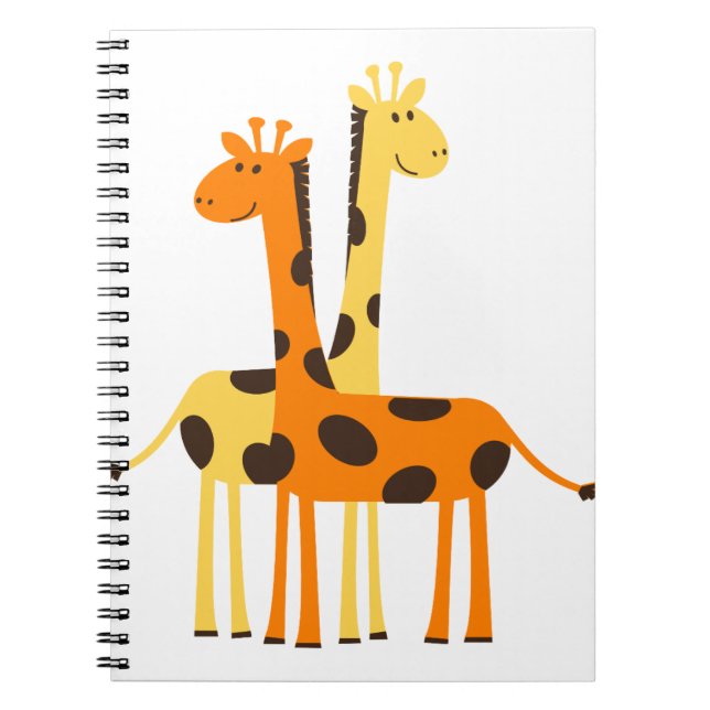 Giraffe Africa Safari Notebook (Front)