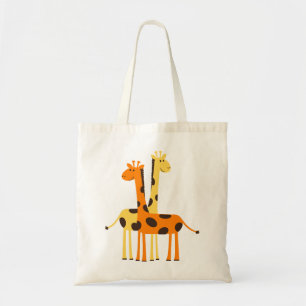 Giraffe Africa Safari Tote Bag
