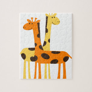 giraffe africa safari wildlife jigsaw puzzle