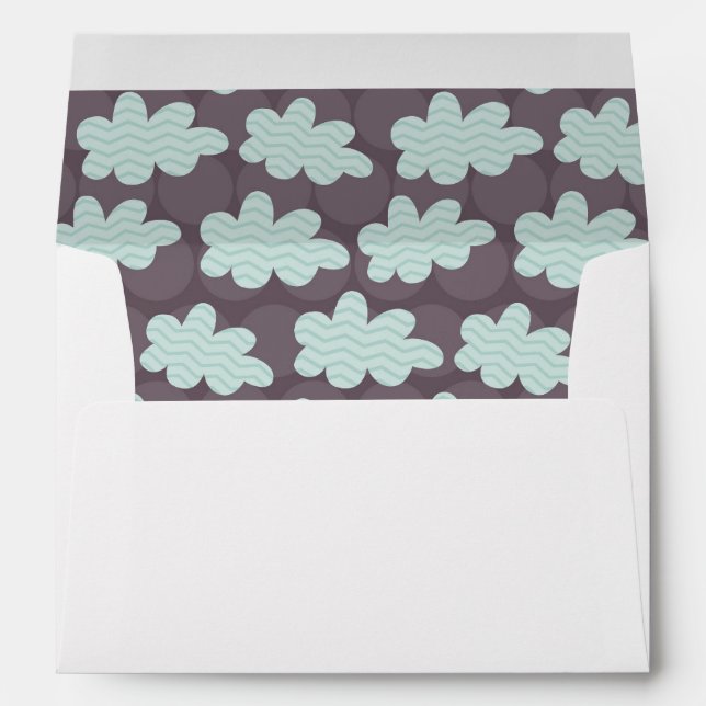 Giraffe and Clouds Envelopes (Back (Bottom))