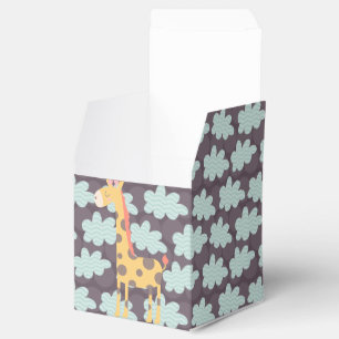 Giraffe and Clouds Favour Box
