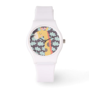 Giraffe and Clouds Watch