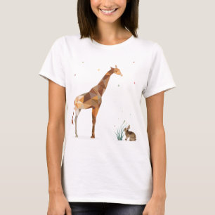 Giraffe and Rabbit T-Shirt
