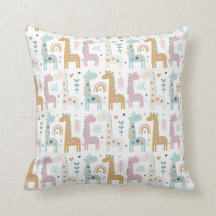 Giraffe and Rainbow Background