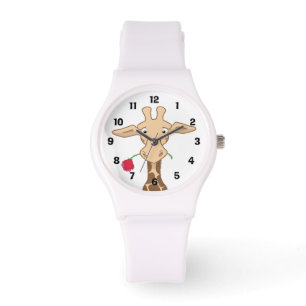 Giraffe and Rose Watch