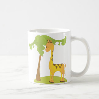 Giraffe and Tree Coffee Mug