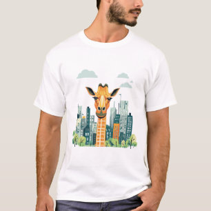 Giraffe Animal Beauty Nature Wildlife Discovery T-Shirt