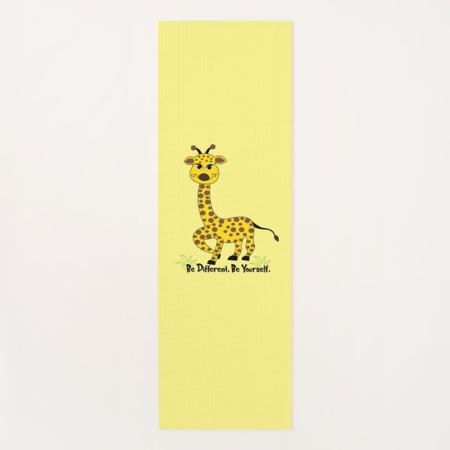 Giraffe Animal Cute  Yoga Mat (Front)