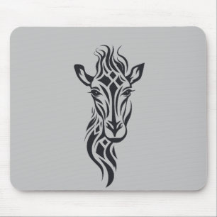 Giraffe Animal Freedom World Wildlife Wonder Art Mouse Mat