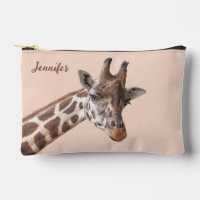 Giraffe Animal Portrait Photo Personalised Name