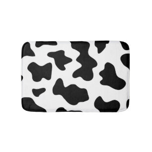 Giraffe Animal Print Brown Bath Mat