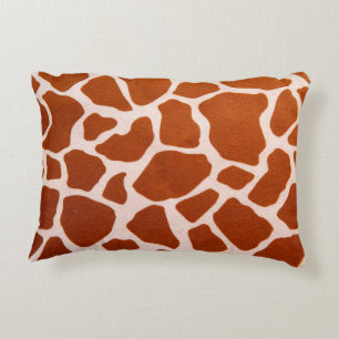Giraffe Animal Print Decorative Cushion