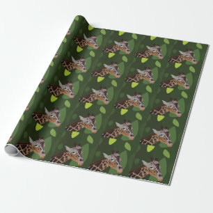 Giraffe Animal Wrapping Paper