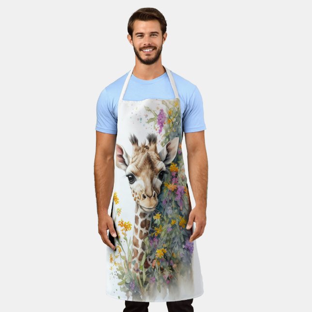 Giraffe Apron (Worn)