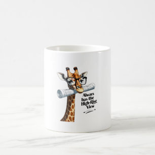 Giraffe Architect Mug – funny
