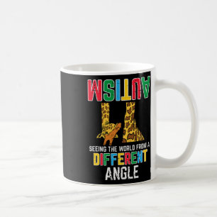 Giraffe Autism Seeing World Different Angle Awaren Coffee Mug