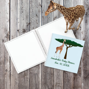 Giraffe Baby Shower Guest Book
