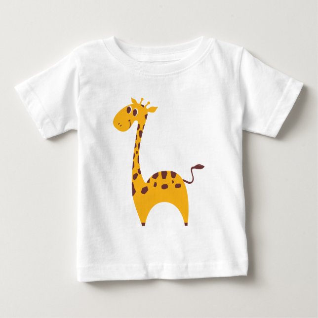 Giraffe Baby T-Shirt (Front)