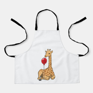 Giraffe Balloon Apron