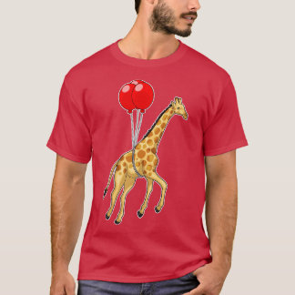 Giraffe Balloon T-Shirt