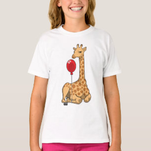 Giraffe Balloon T-Shirt