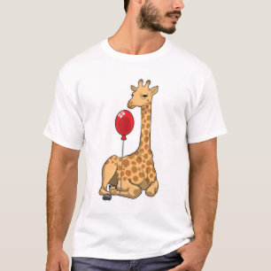Giraffe Balloon T-Shirt