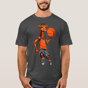 Giraffe basketball T-Shirt