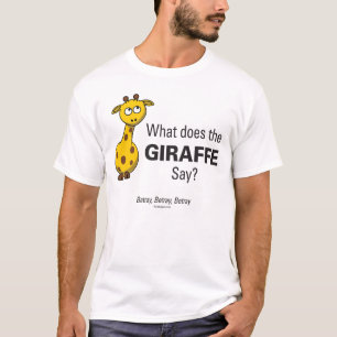 Giraffe Betray Men's Basic T-Shirt