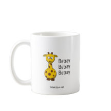 Giraffe Betray Mug