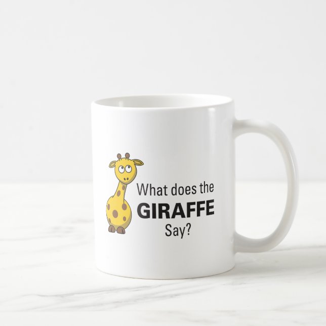 Giraffe Betray Mug (Right)