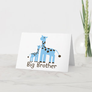 Giraffe Big Brother Card