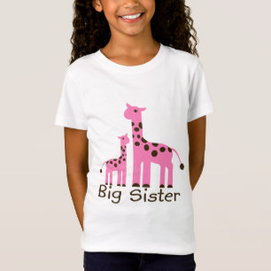 Giraffe Big Sister T-Shirt