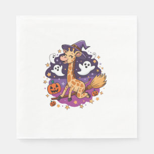 Giraffe Broomstick Napkin